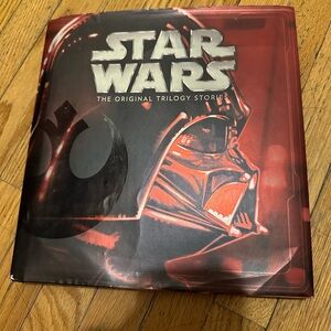 Star Wars Red and Black Helmet Design